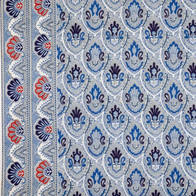 Mistral Dentelle tissu popeline coton au mètre