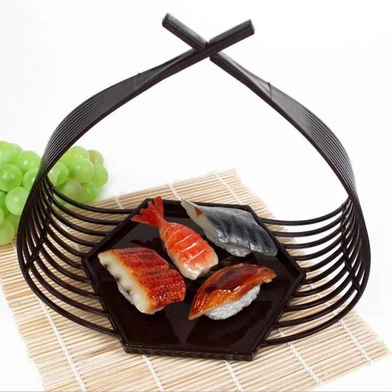 Japon style Yomino plat à sushi bambou