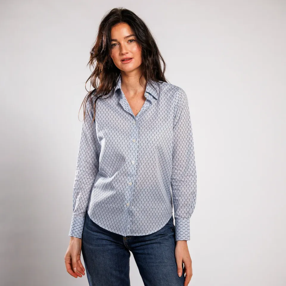 Mistral Camiso Plume chemisier voile coton