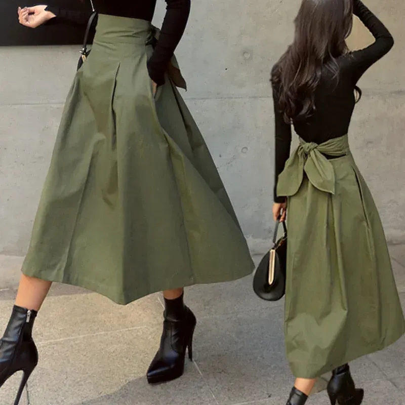 Japon style Jupe Longue Japonaise jupe longue