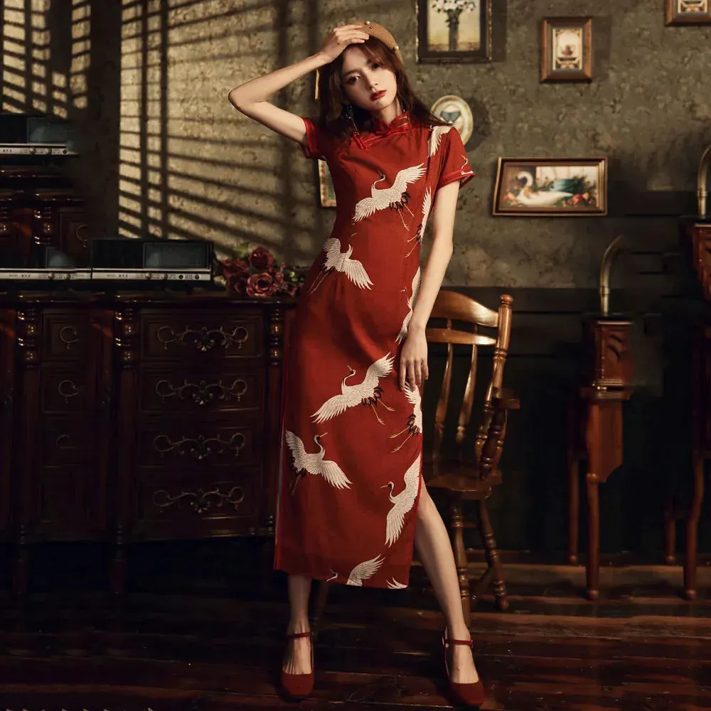 Japon Style Robe Japonaise Fendue robe cérémonie
