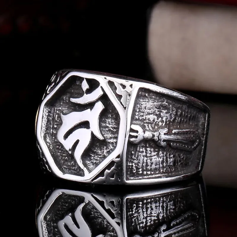 Esprit du Japon bonji bague japonaise homme ajustable