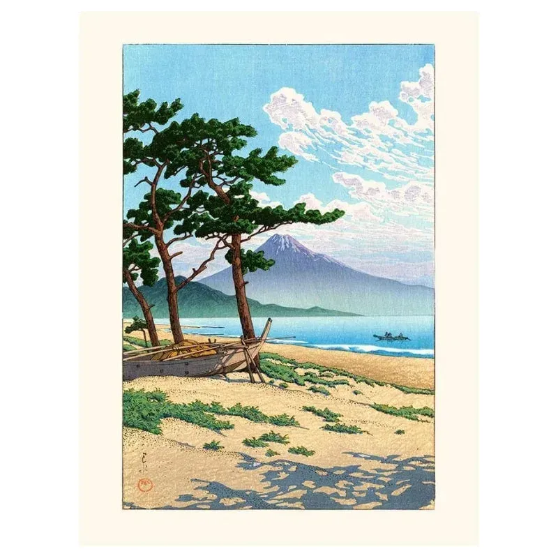 Japon style Matsubara affiche japonaise Miho no Matsubara