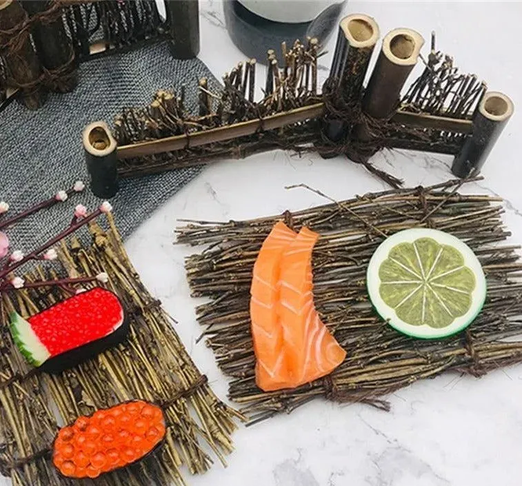 Japon style Sushi Decoration Iku décoration japonaise en bambou