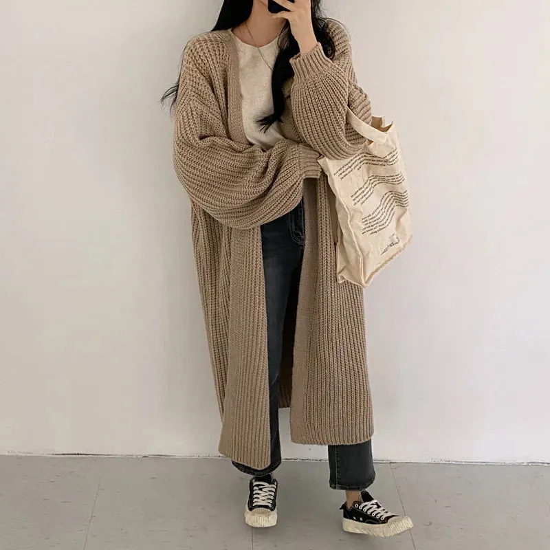 Esprit du Japon Cardigan Kimono Long Femme gilet coton