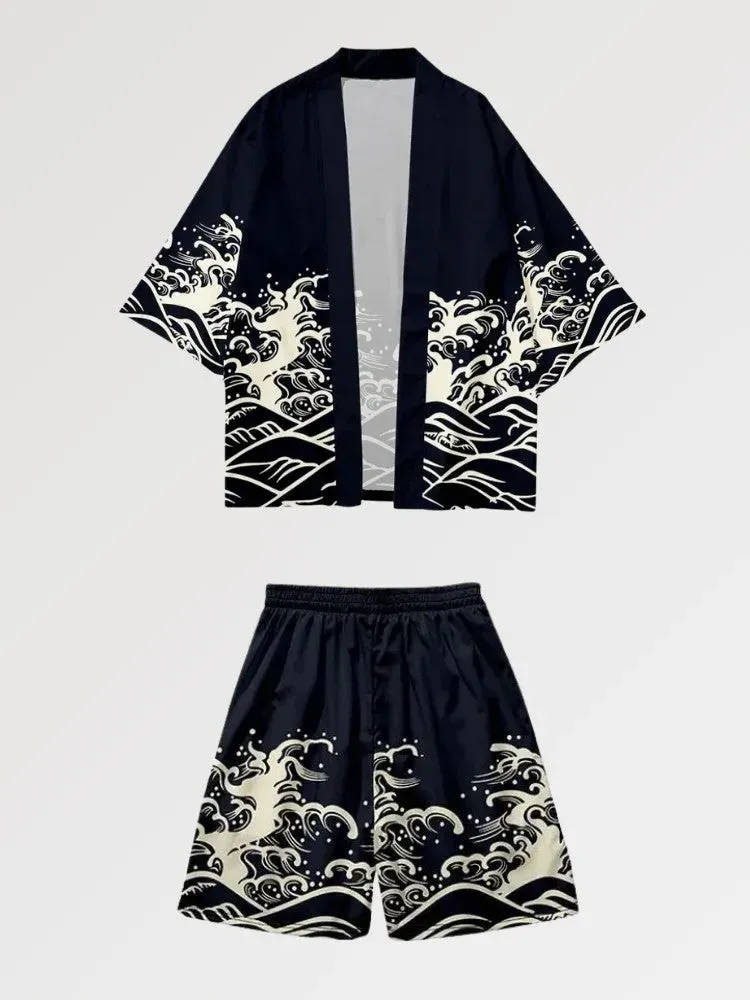 Japon style miyasaki ensemble kimono traditionnel