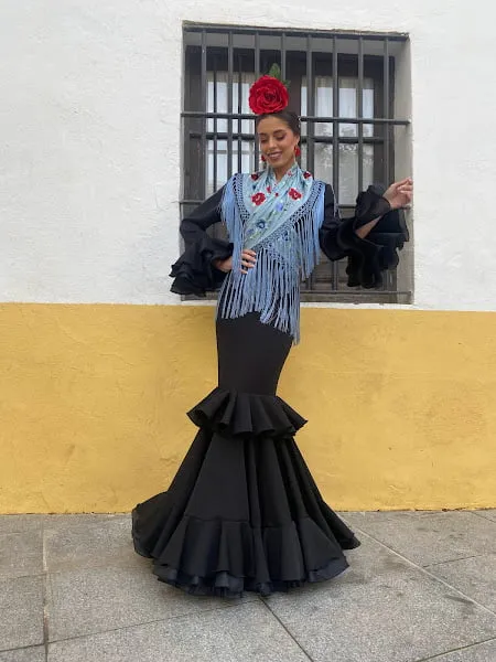 Viva La Feria Juncal robe flamenca canastera