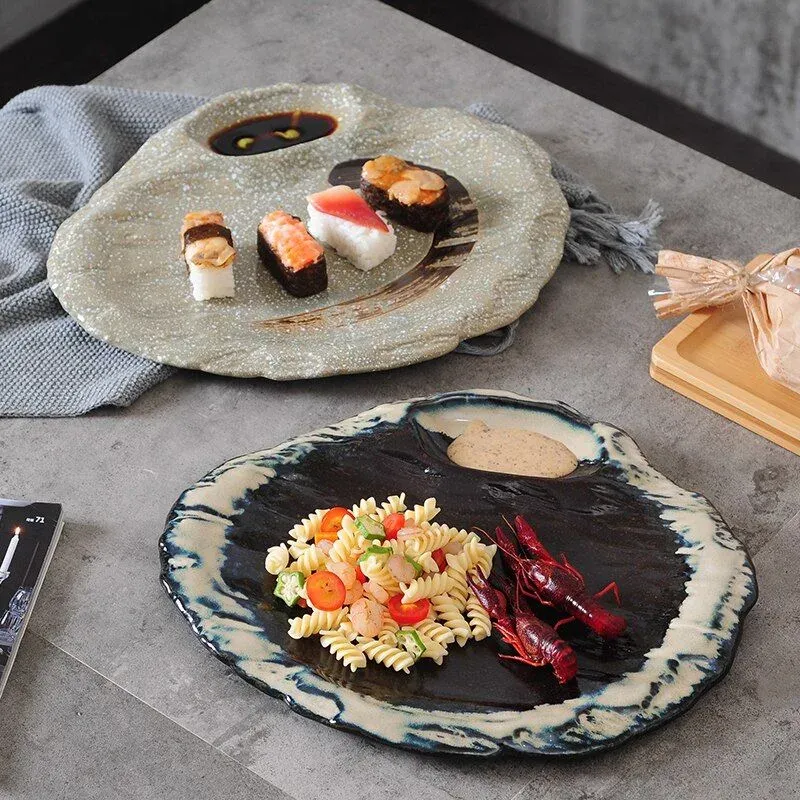 Japon style Koizumi assiette japonaise avec bol sauce