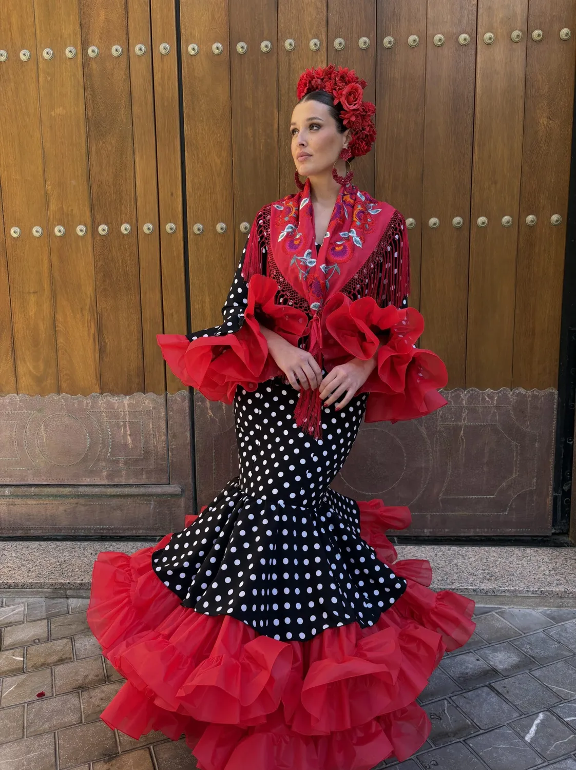 Viva La Feria Tronío robe flamenca