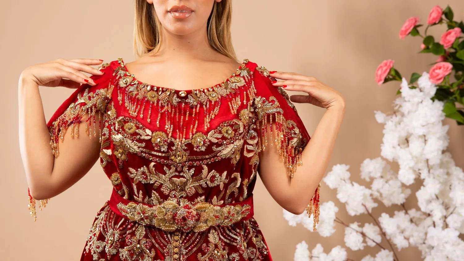 Célèbr'Orient Tesnim fergani constantinois rouge