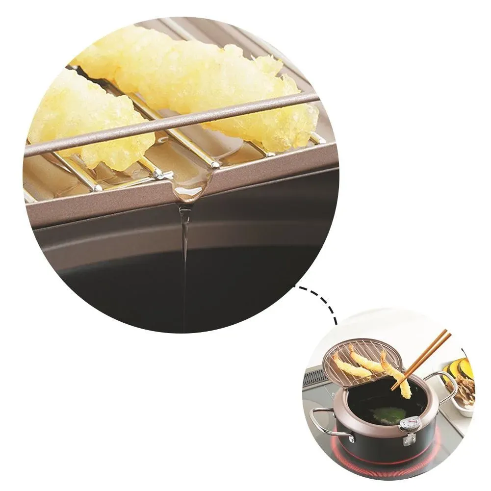 Japon style Maemuki faitout tempura thermostat