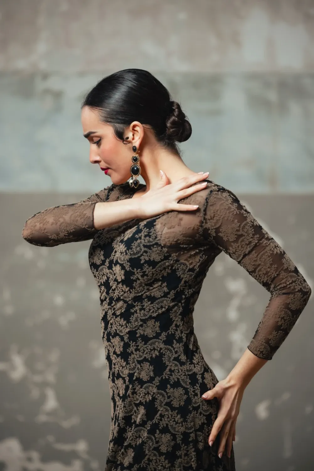 VIVA LA FERIA Rococó robe tulle imprimé adulte
