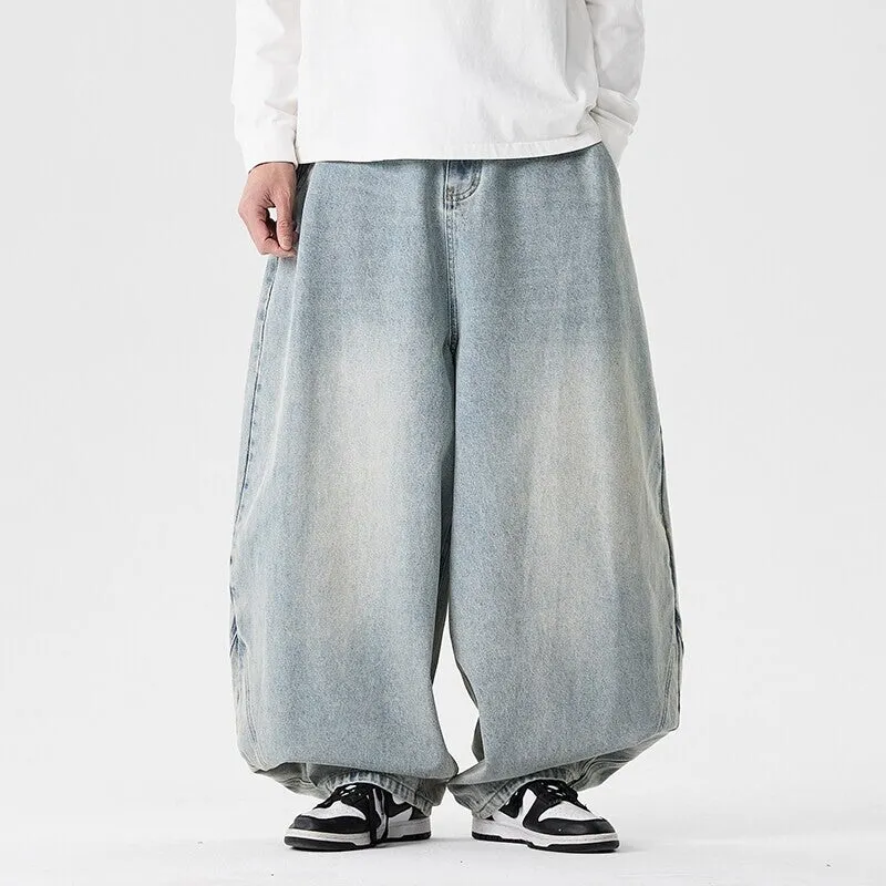 Esprit du Japon pantalon jean japonais ample denim