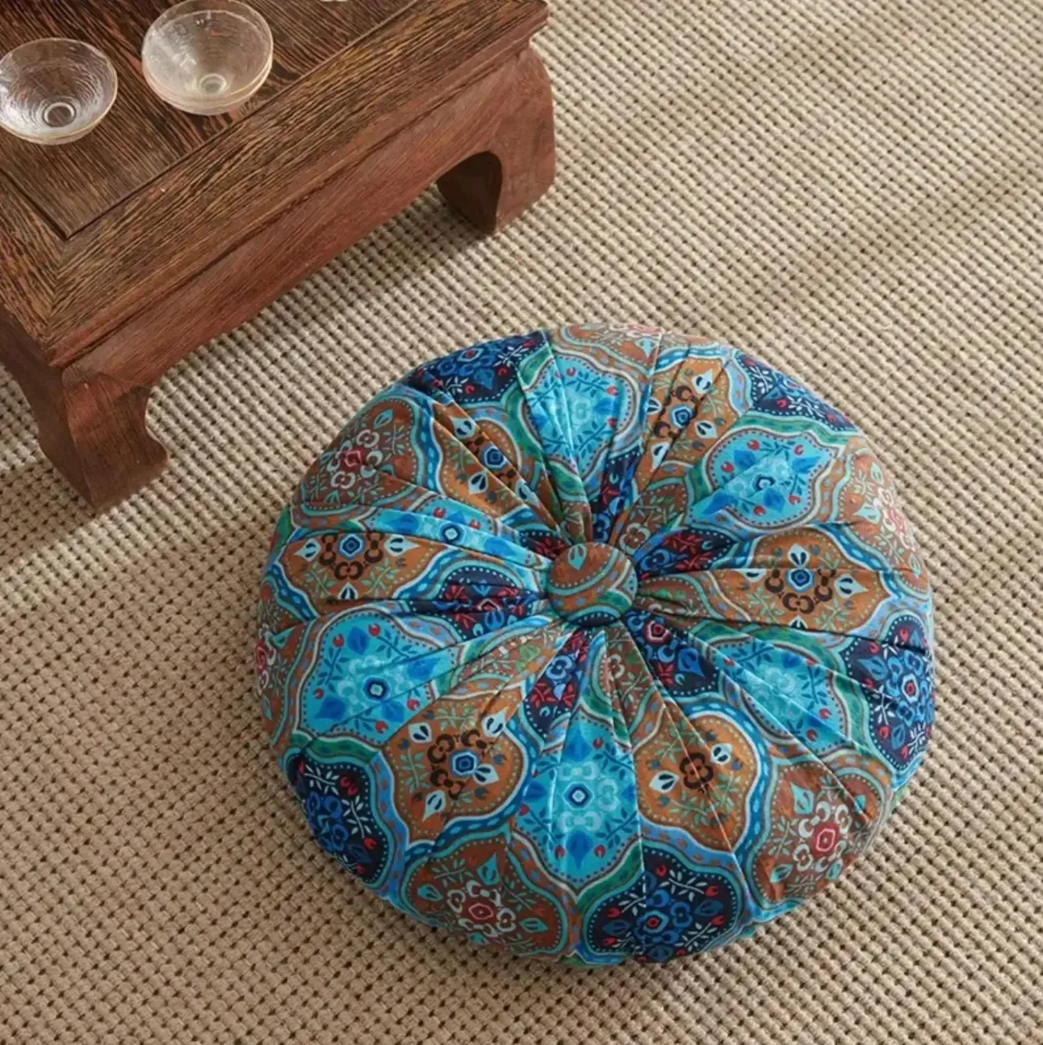 Japon style Wutapon coussin japonais motif floral
