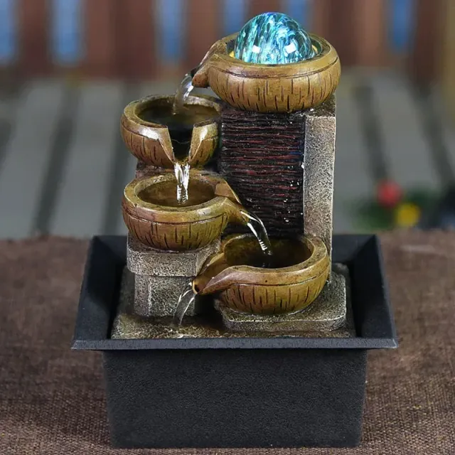 Japon style fontaine d’intérieur zen murmure d’eau