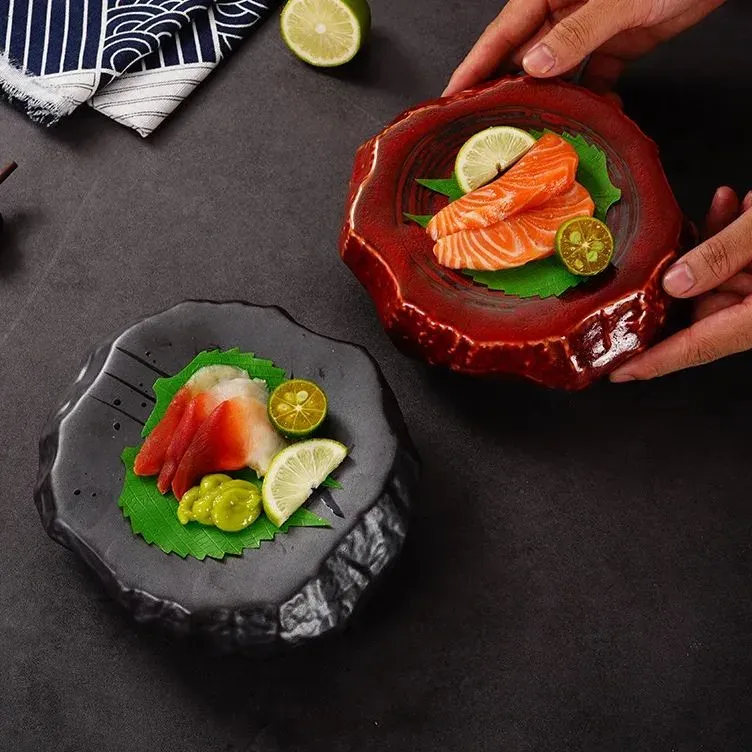 Japon style Hekima assiette sushi pierre créative