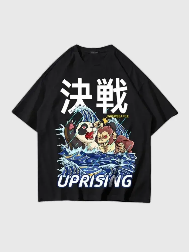 Japon style Last Battle t-shirt japonais moderne