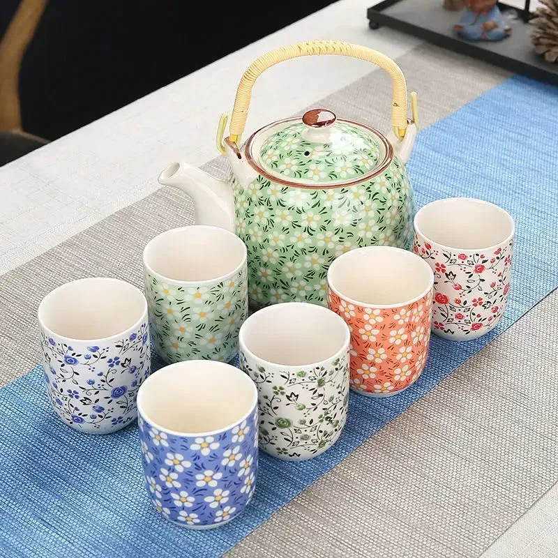 Japon style ensemble théière et tasse japonaise cérémonie