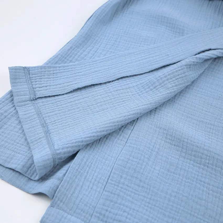 Esprit du Japon Robe de Chambre Kimono peignoir en coton