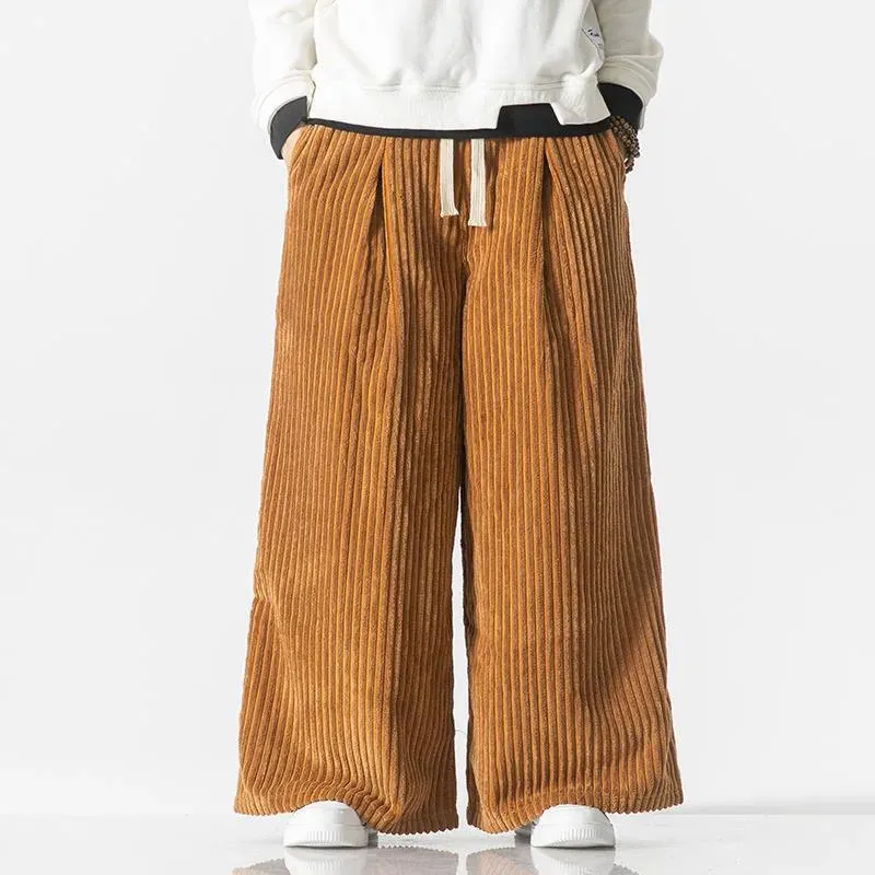 Japon style Kenjiro pantalon velours cotele chic