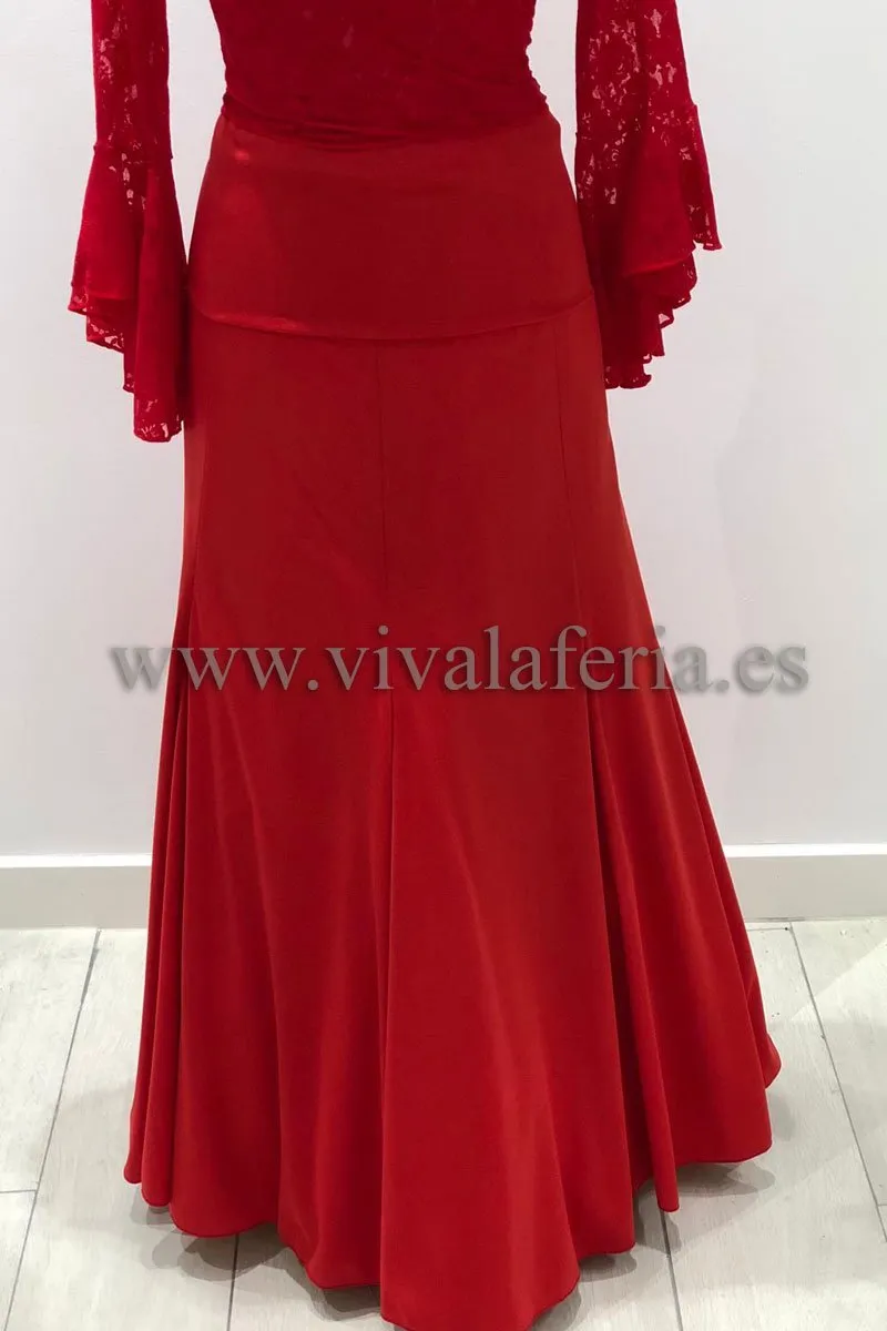 Viva La Feria Andrea jupe flamenco lycra godets