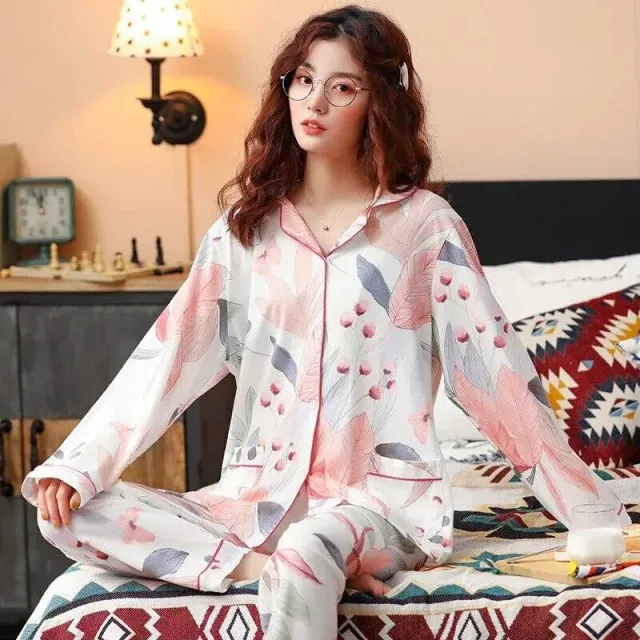 Japon style Pyjama Japonais Deux Pièces Pour Femme pyjama femme