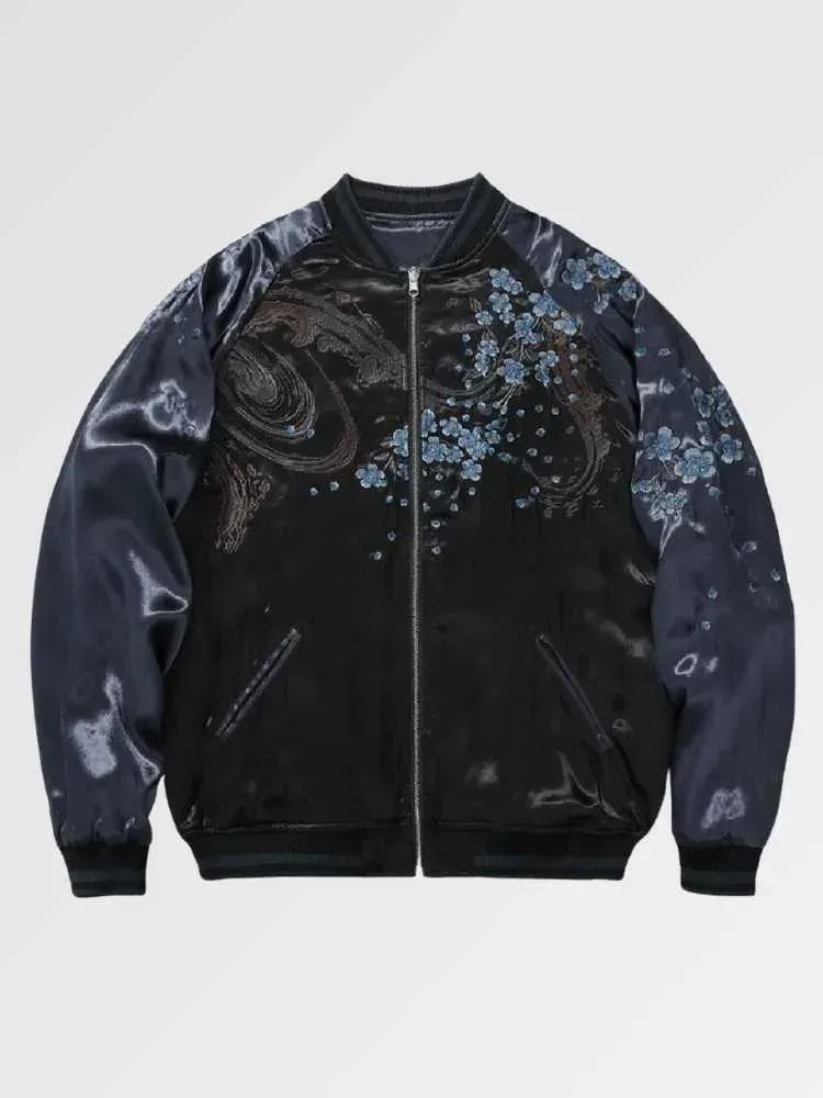 Japon style Japan Tiger veste sukajan brodée