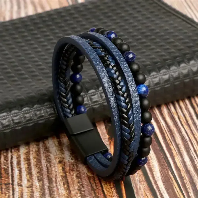 Japon Style Bracelet Cuir Japonais Fait Main
