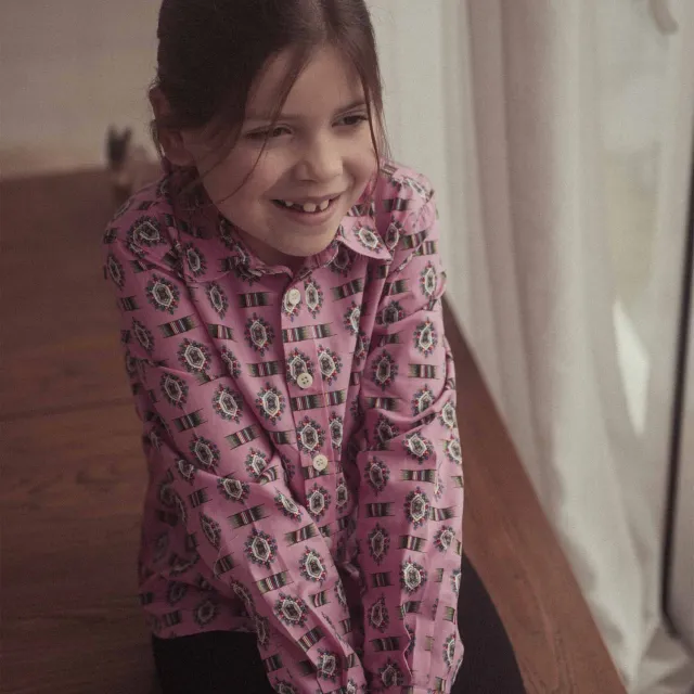 Mistral Pequelet Kilim chemise enfant voile coton