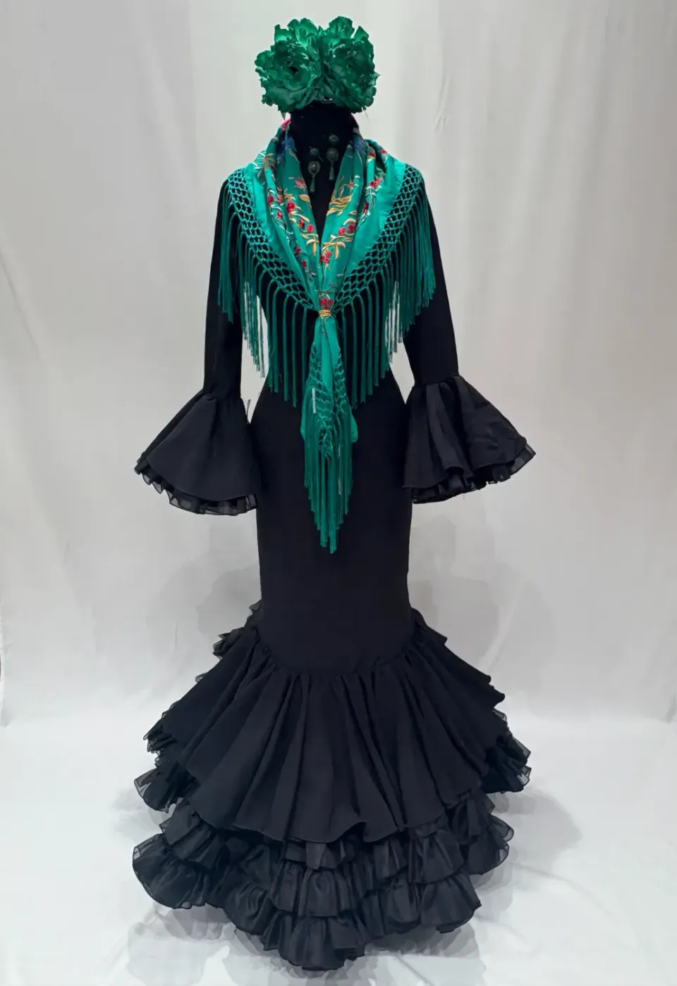 Viva la Feria Cristina robe flamenco noire