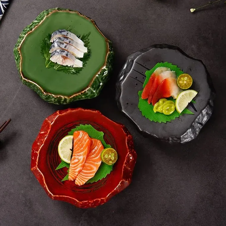 Japon style Hekima assiette sushi pierre créative