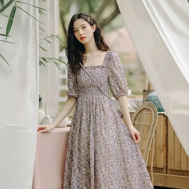 Japon style Moderne robe japonaise fluide