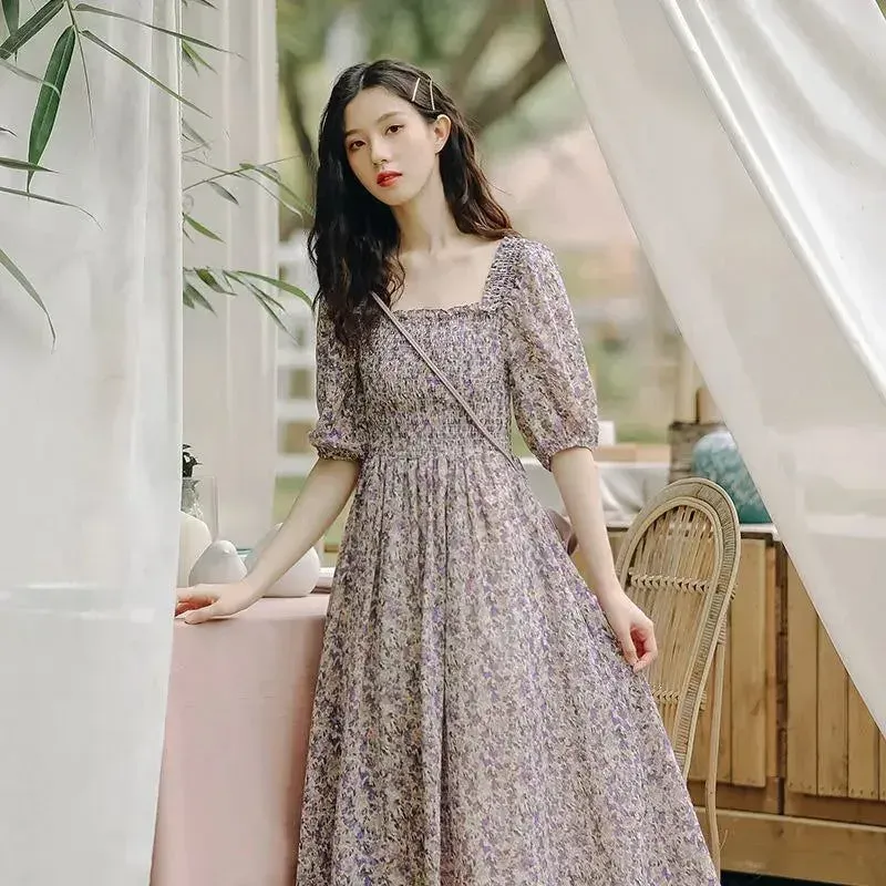 Japon style Moderne robe japonaise fluide