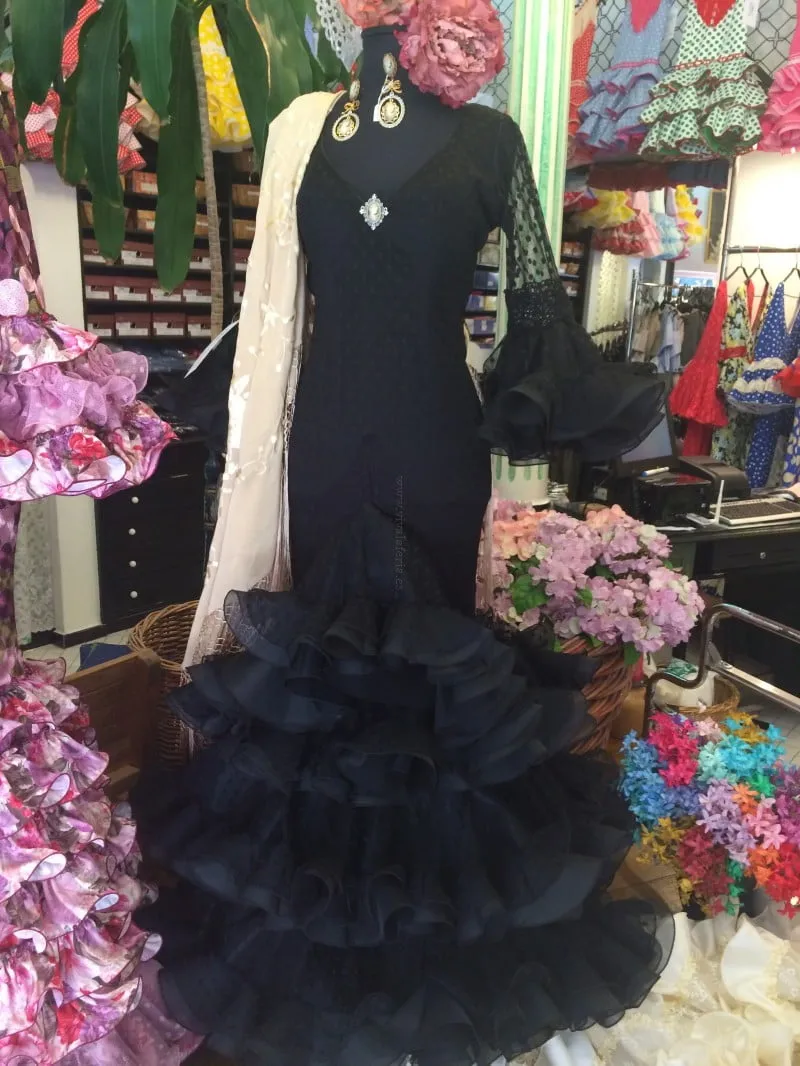 Viva la Feria Guadalupe Corin robe gitane tul plumetis