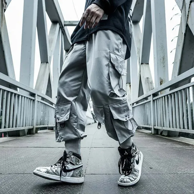 Japon style Cargo Techwear pantalon poches