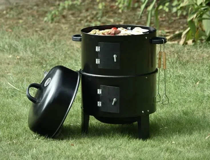 Japon style Bandai barbecue fumoir fer compact