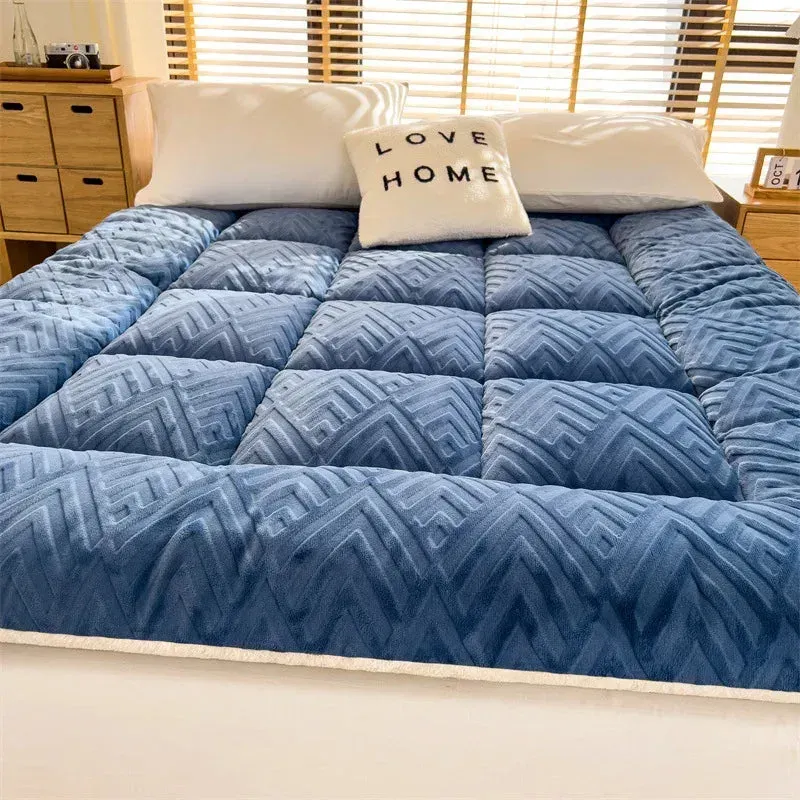 Japon style futon pliable 2 personnes confort
