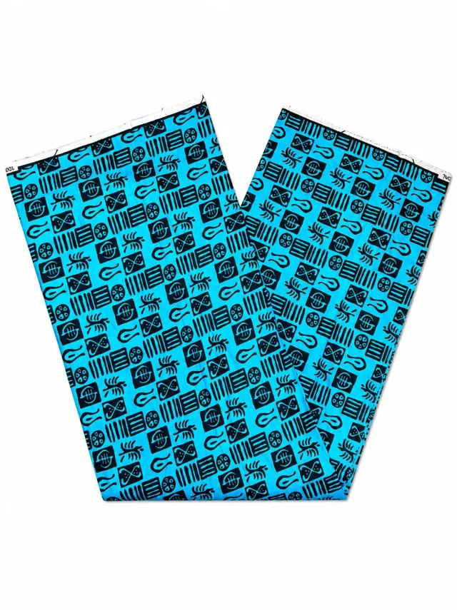 KAVAZI FB-62 tissu coton 6 yards héritage