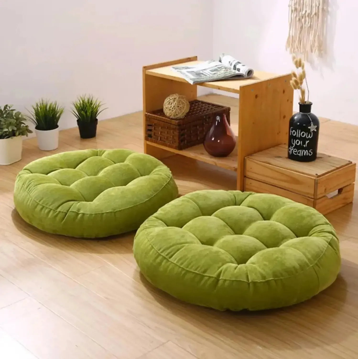 Japon style Coussin Japonais de Sol Shuka en coton