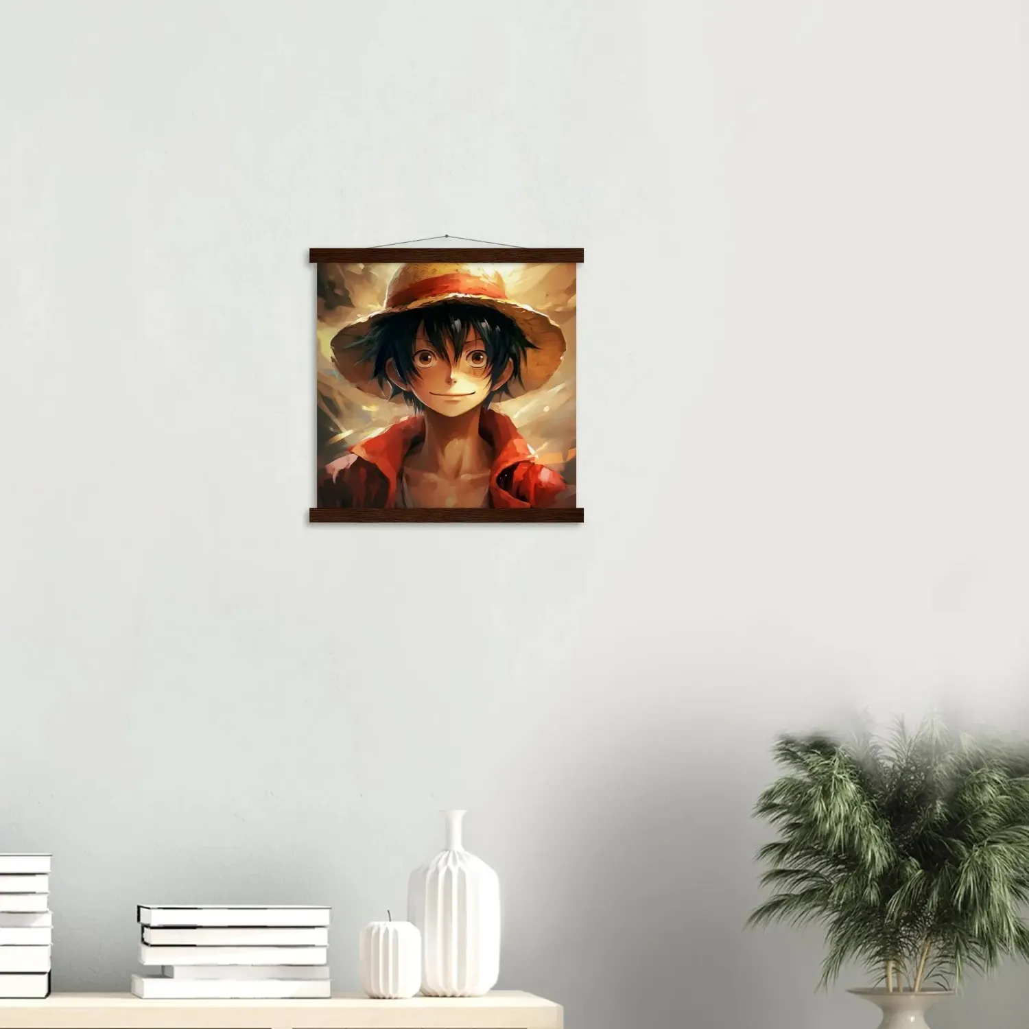 Japon style One Piece Luffy Monkey D tableau