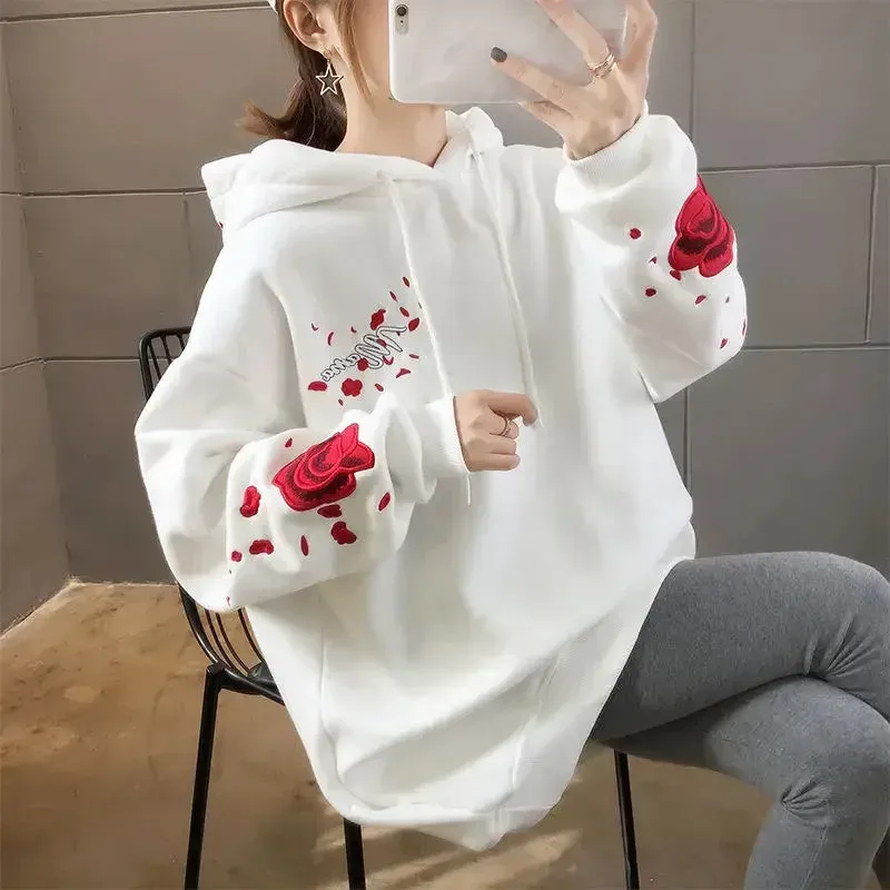 Japon style Motif Japonais sweat femme décontracté