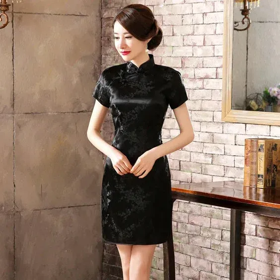 Japon style Robe Japonaise Courte robe motifs japonais
