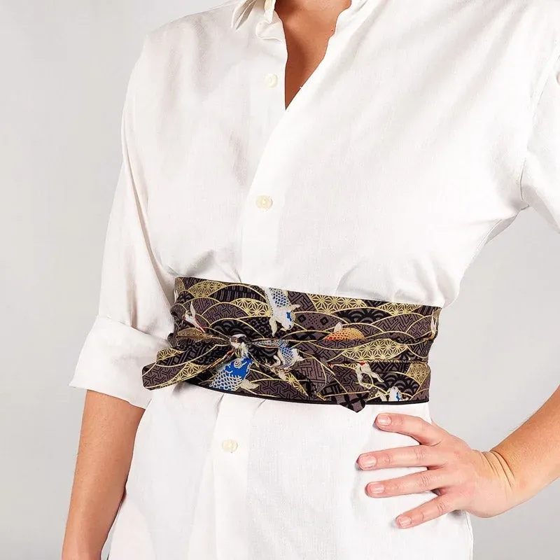 Japon style Ceinture Obi ceinture à motif