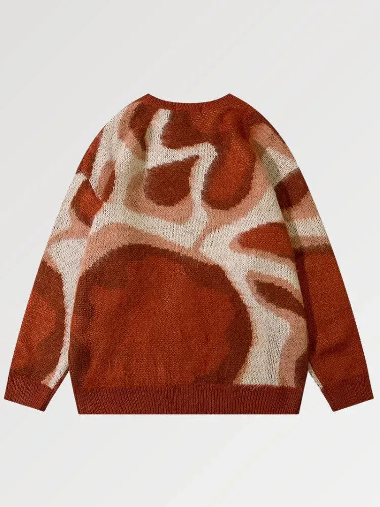 Japon style Graphic Godika pull japonais oversize