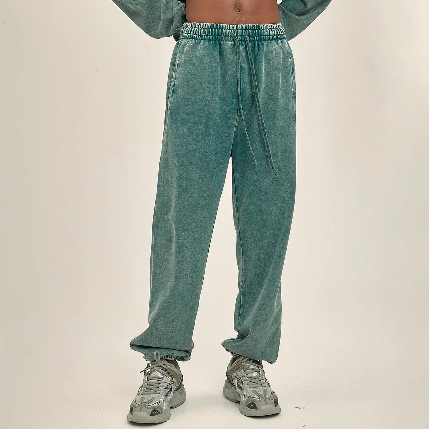 Japon style Yurim Pantalon de survêtement rétro