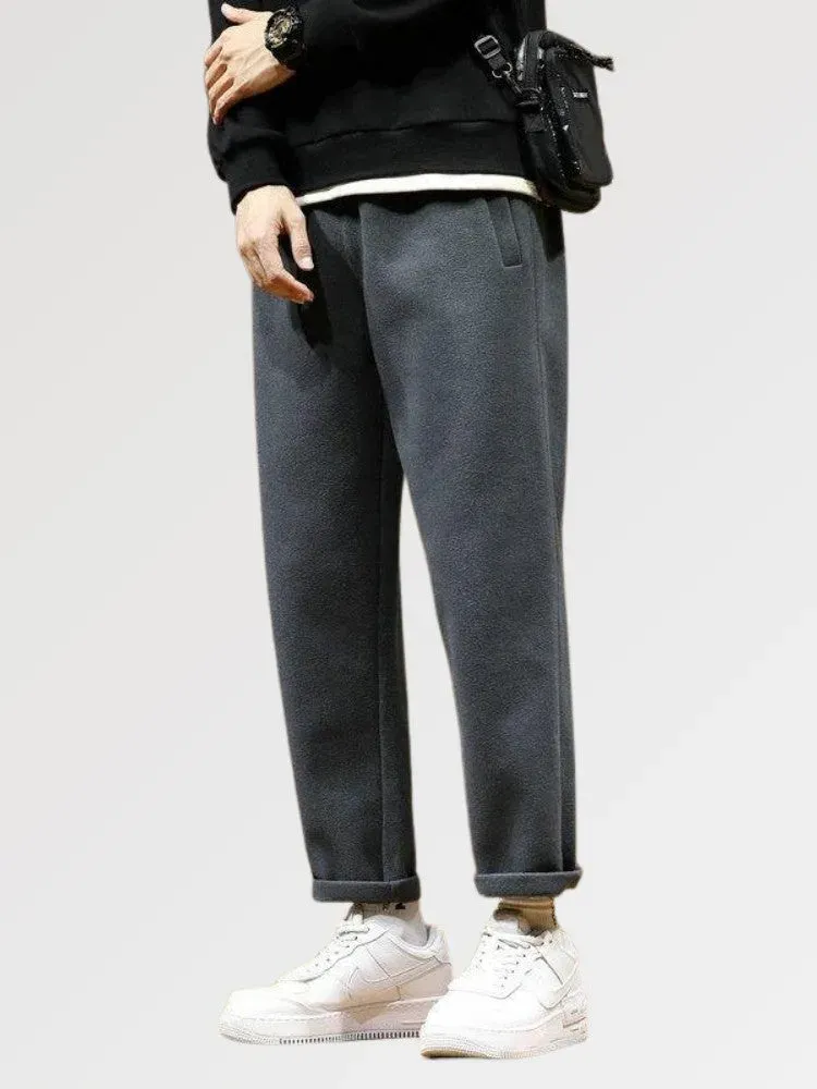 Japon style Furisu pantalon en laine homme hiver