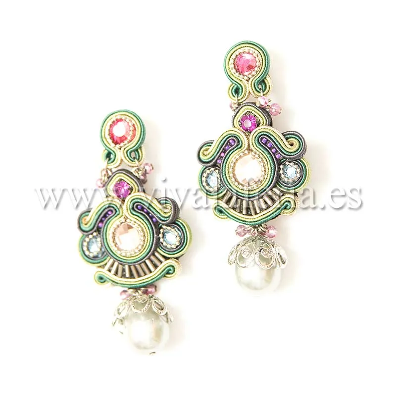 Candela de Reina Leandra boucles flamenca artisanales