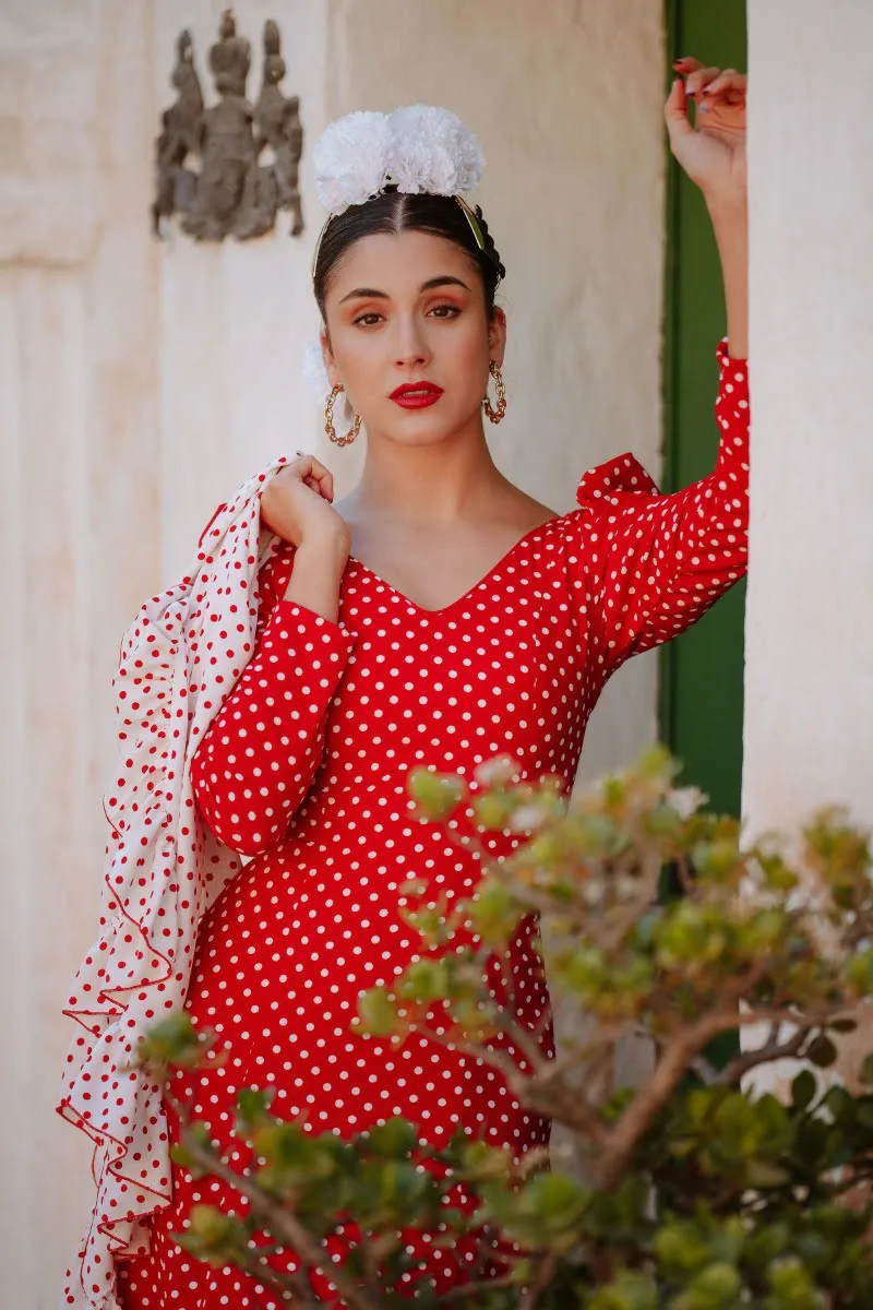 Viva La Feria Alegría robe gitane pois volants