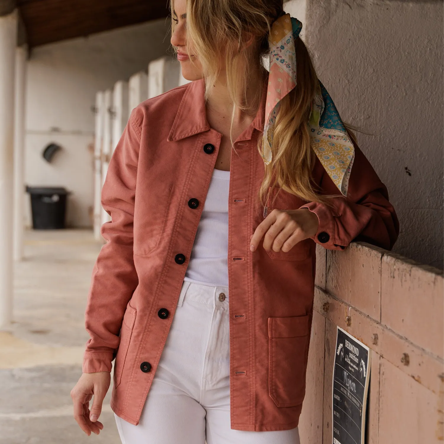 Mistral Bourgeron veste moleskine de coton
