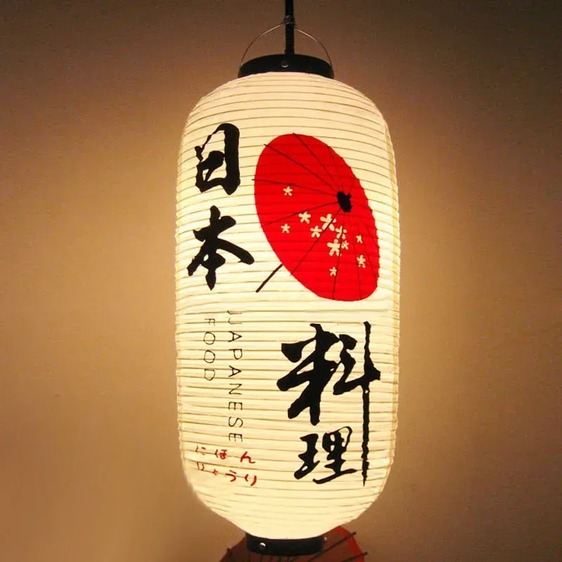 Japon Style Lanterne Papier Japonaise Lumineuse